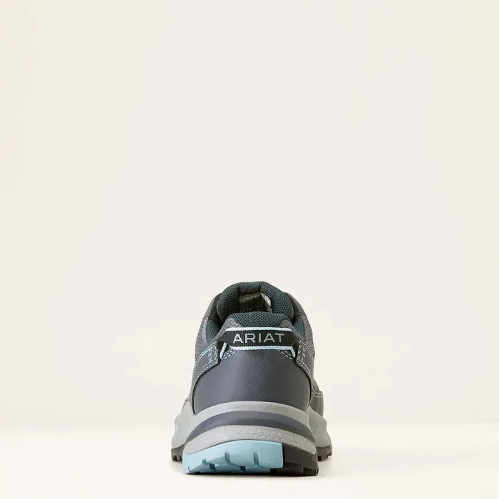 Women Work Boots and Shoes Ariat Outpace Shift Composite Toe Work Shoe Smoky Grey