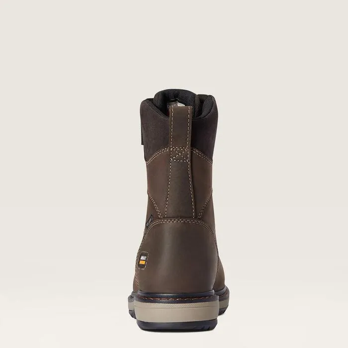 Women Work Boots and Shoes Ariat Riveter 8quot CSA Glacier Grip Waterproof 400g Composite Toe Work Boot Dark Brown Women Work Boots and Shoes Ariat Riveter 8quot CSA Glacier Grip Waterproof 400g Composite Toe Work Boot Dark Brown