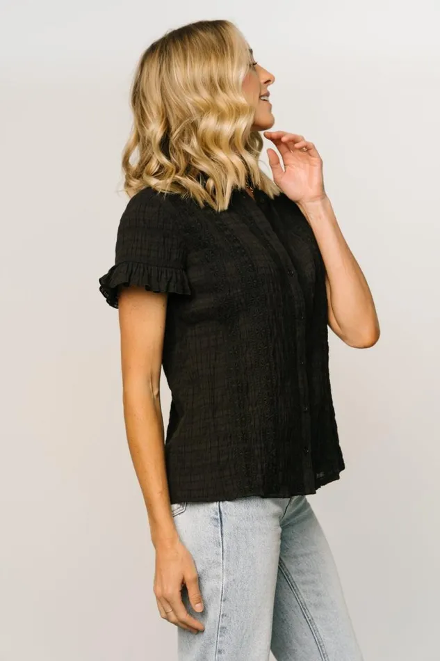 Women Zara Lace Top Black Baltic Born Blouses and Shirts Women Zara Lace Top Black Baltic Born Blouses and Shirts