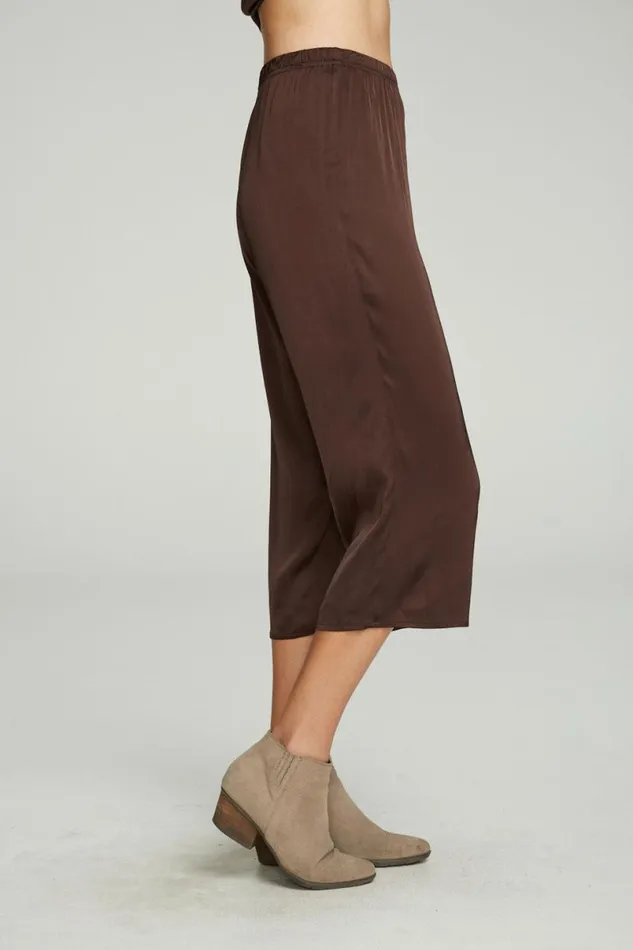Womens Bottoms Chaser Brand Cropped Wide Leg Culotte