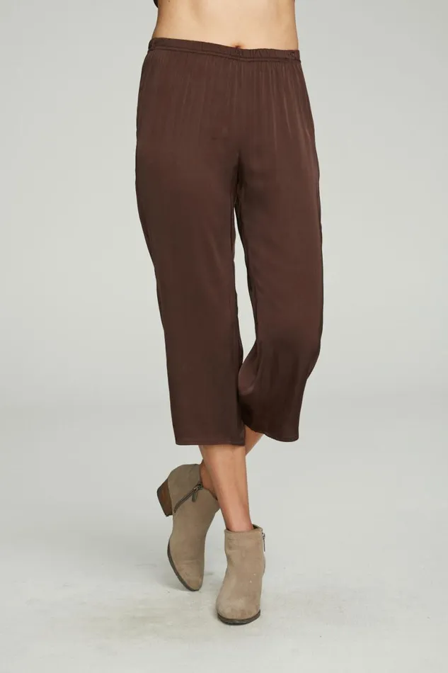 Womens Bottoms Chaser Brand Cropped Wide Leg Culotte