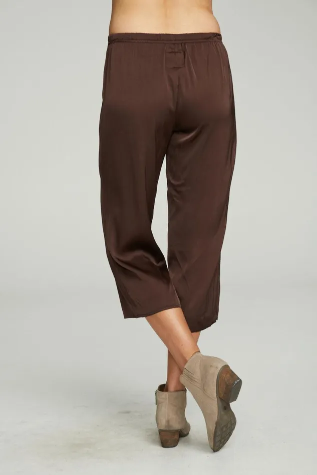 Womens Bottoms Chaser Brand Cropped Wide Leg Culotte