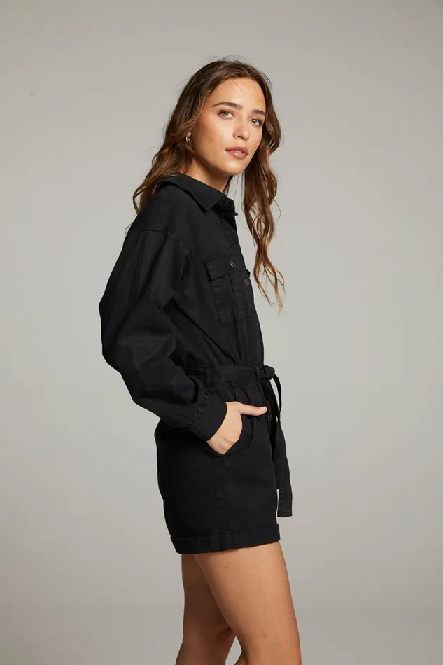 Womens Bottoms Chaser Brand Isabella Licorice Romper