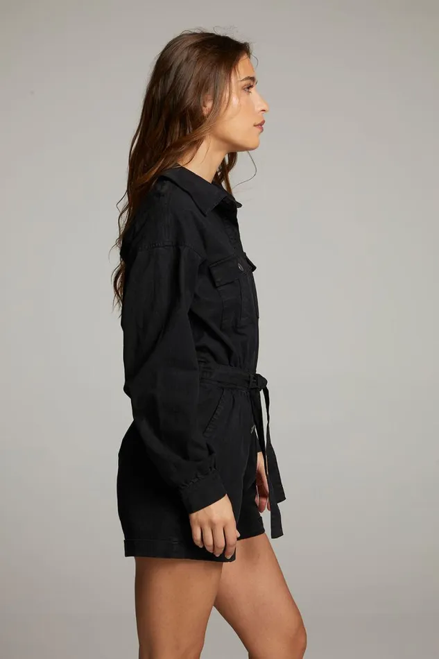 Womens Bottoms Chaser Brand Isabella Licorice Romper
