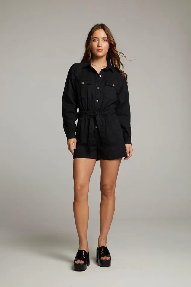 Womens Bottoms Chaser Brand Isabella Licorice Romper
