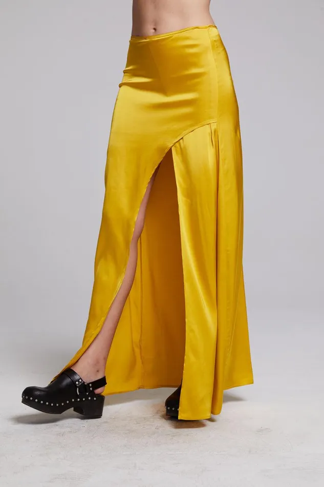 Womens Bottoms Chaser Brand Noemi Mimosa Maxi Skirt