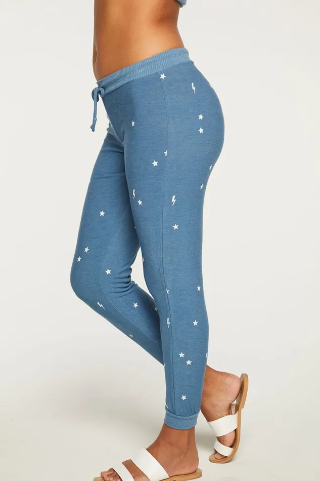 Womens Bottoms Chaser Brand Starry Bolts Pant Womens Bottoms Chaser Brand Starry Bolts Pant
