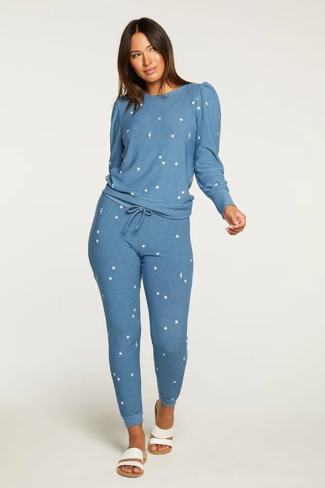 Womens Bottoms Chaser Brand Starry Bolts Pant Womens Bottoms Chaser Brand Starry Bolts Pant