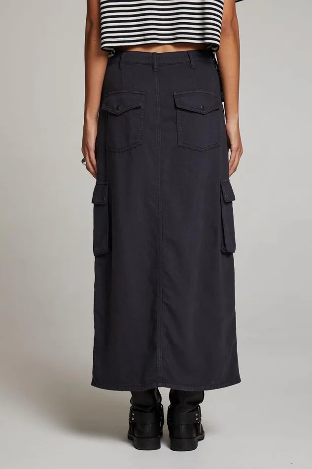 Womens Bottoms Chaser Brand Tri Licorice Maxi Skirt