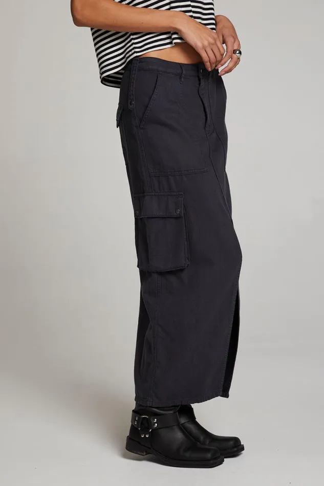Womens Bottoms Chaser Brand Tri Licorice Maxi Skirt