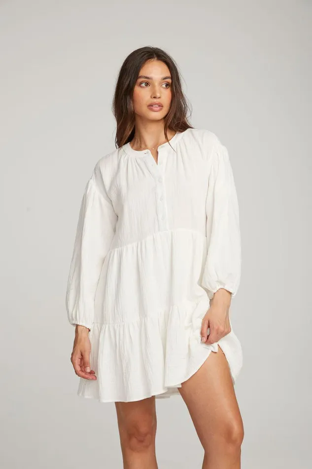 Womens Dresses Chaser Brand Magnolia White Mini Dress