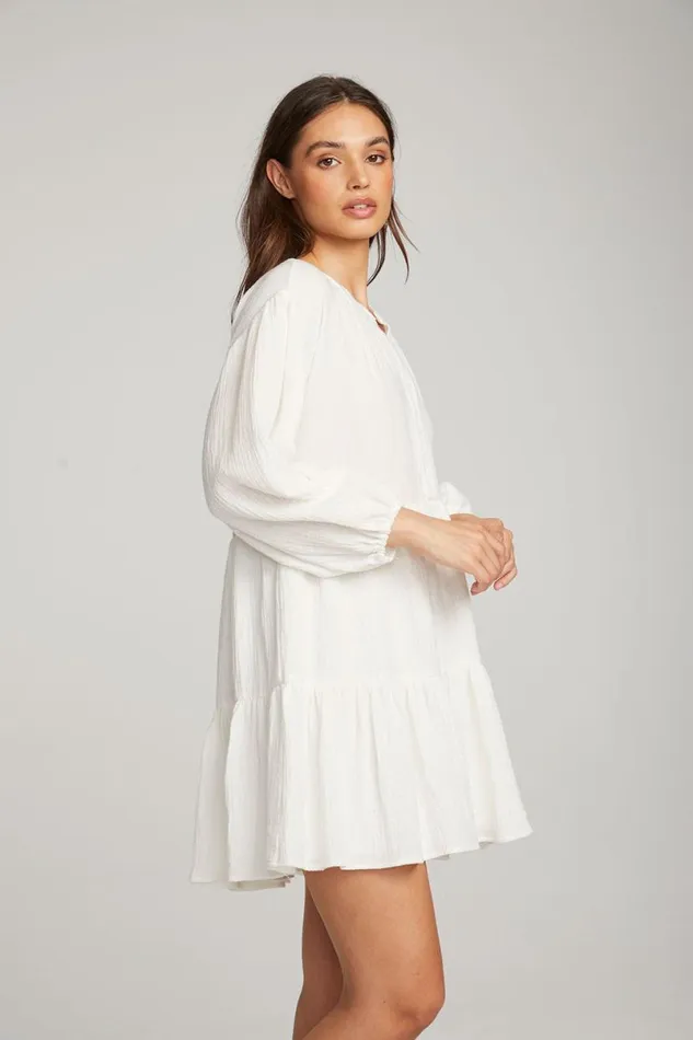 Womens Dresses Chaser Brand Magnolia White Mini Dress