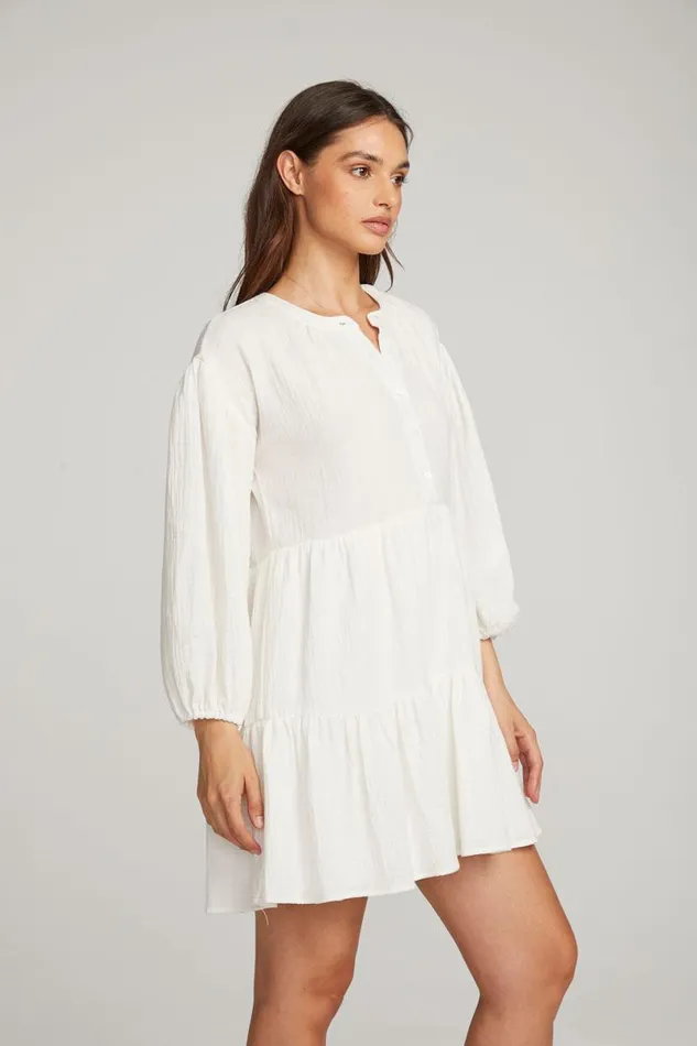 Womens Dresses Chaser Brand Magnolia White Mini Dress