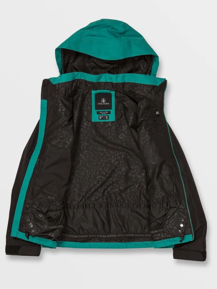 Womens Jackets Volcom Kimball Jacket 8211 Vibrant Green