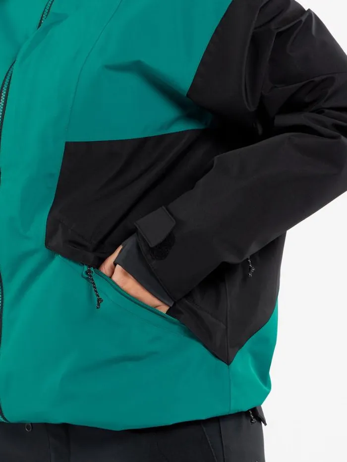 Womens Jackets Volcom Kimball Jacket 8211 Vibrant Green