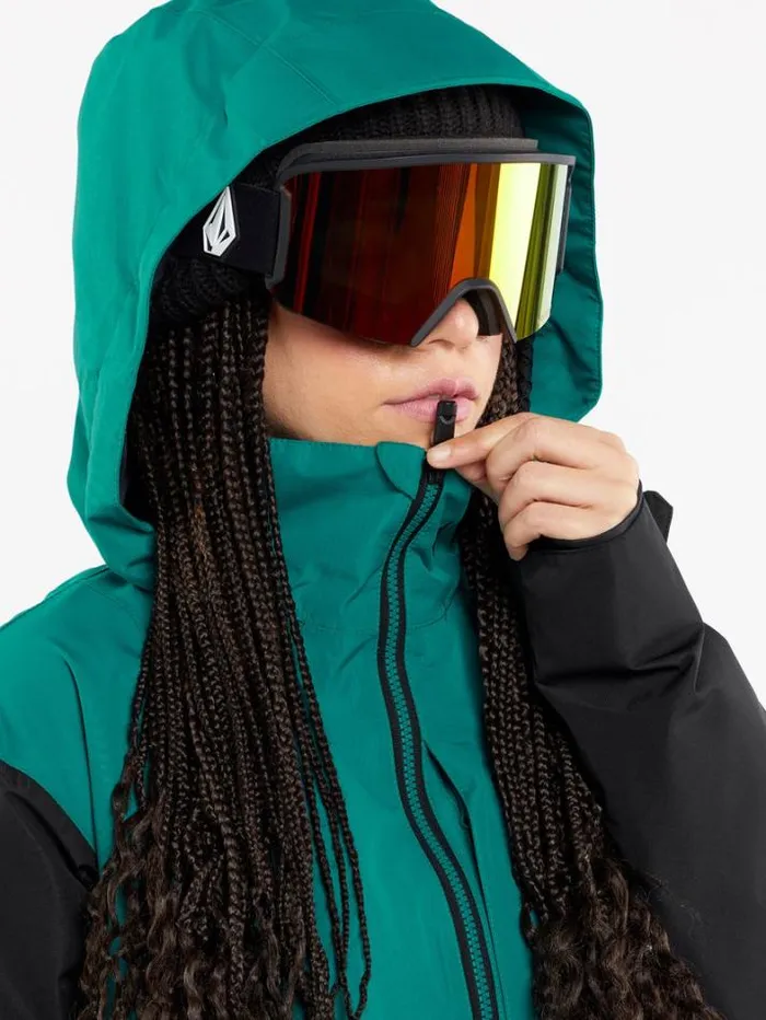 Womens Jackets Volcom Kimball Jacket 8211 Vibrant Green