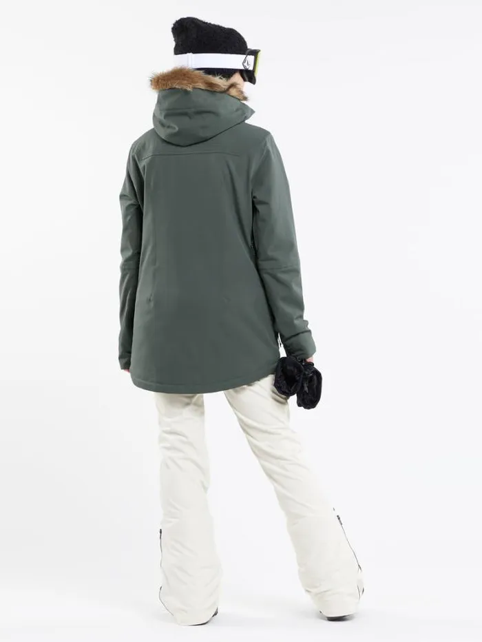 Womens Jackets Volcom Shadow Insulated Jacket 8211 Eucalyptus