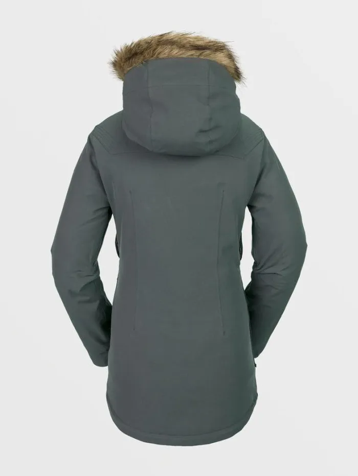 Womens Jackets Volcom Shadow Insulated Jacket 8211 Eucalyptus