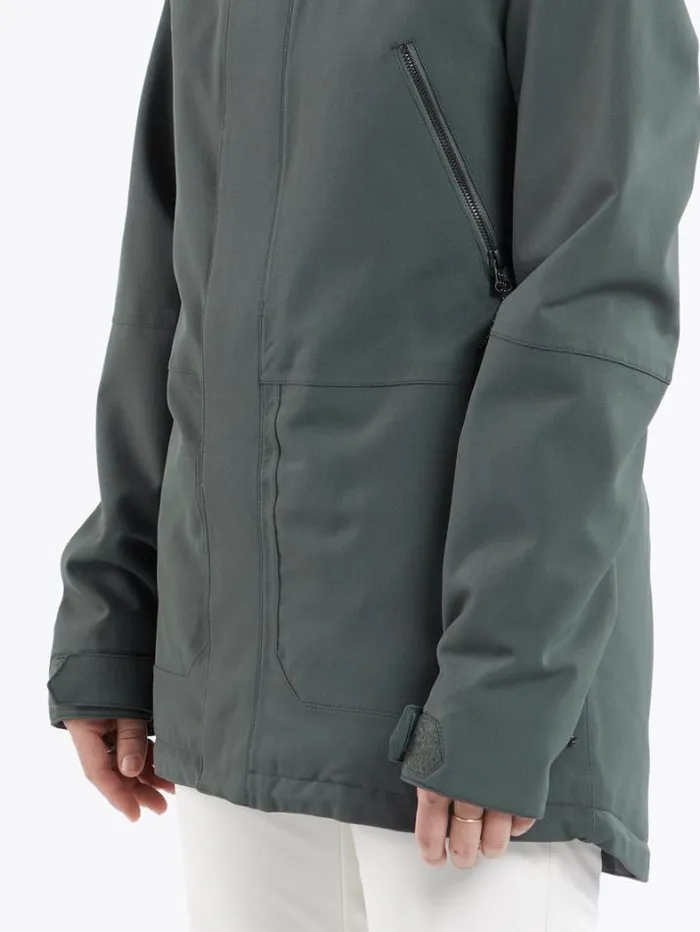Womens Jackets Volcom Shadow Insulated Jacket 8211 Eucalyptus