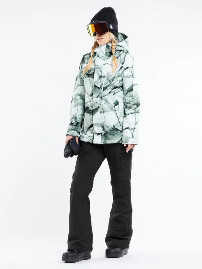Womens Jackets Volcom VCo Aris Insulated Gore Jacket 8211 White Ice