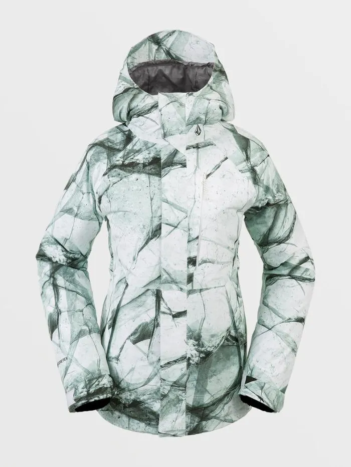 Womens Jackets Volcom VCo Aris Insulated Gore Jacket 8211 White Ice