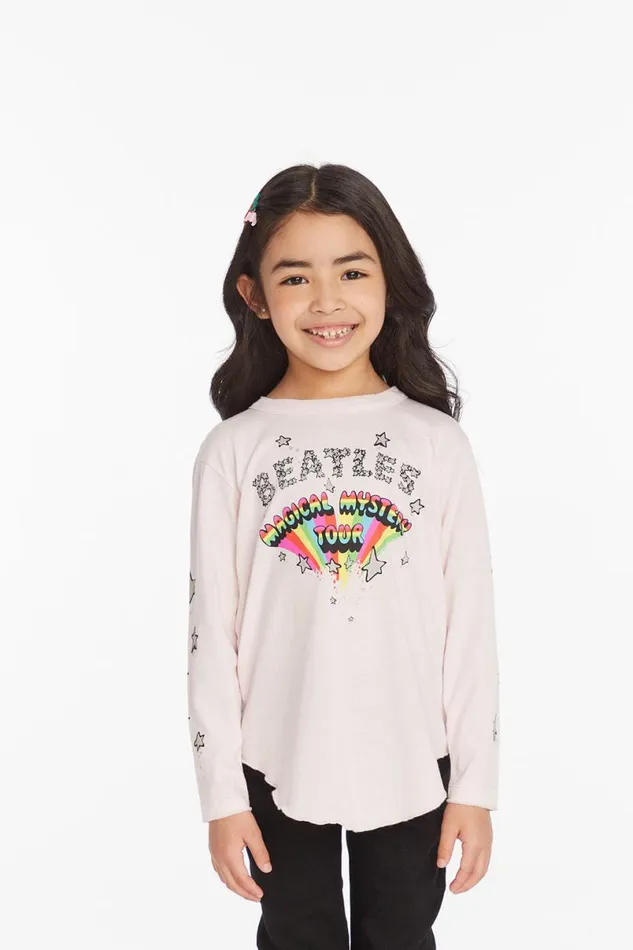 WomensKids Music Chaser Brand The Beatles Magical Mystery Tour Girls Long Sleeve