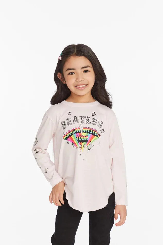 WomensKids Music Chaser Brand The Beatles Magical Mystery Tour Girls Long Sleeve