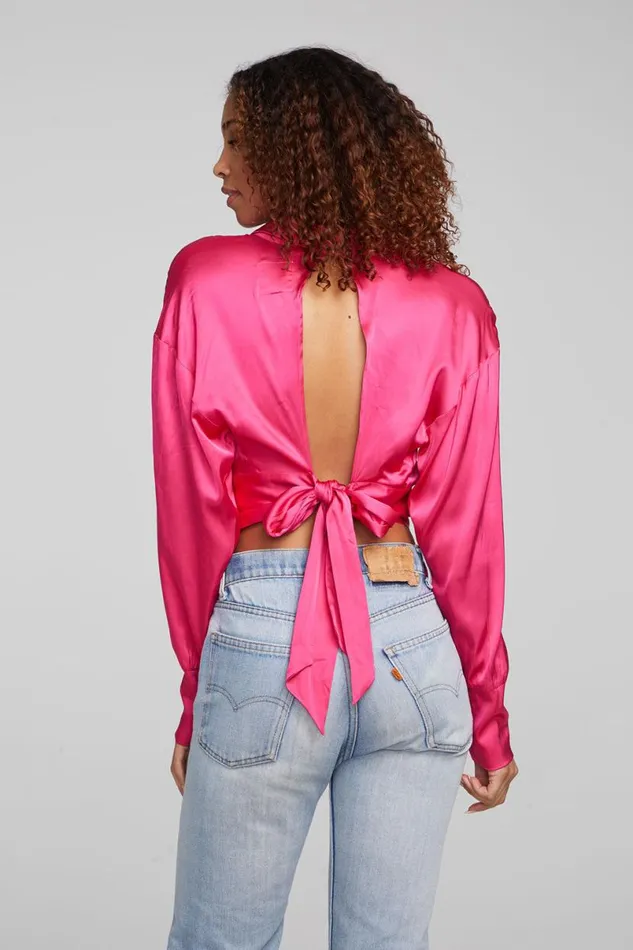 Womens Loungewear Chaser Brand Agnes Cabaret Blouse