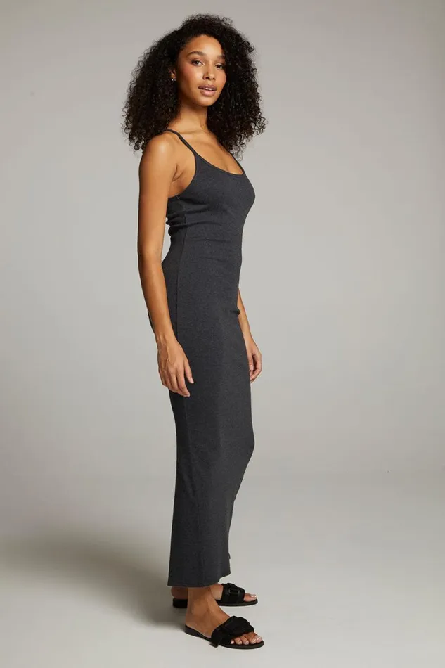 Womens Loungewear Chaser Brand Emma Black Maxi Dress
