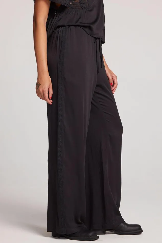 Womens Loungewear Chaser Brand Leee Licorice Trousers