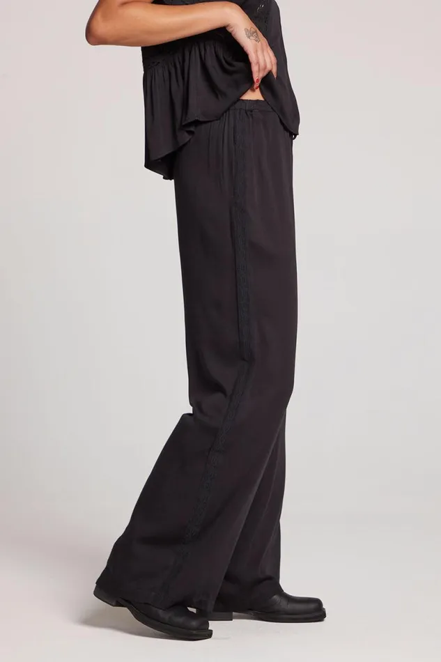 Womens Loungewear Chaser Brand Leee Licorice Trousers