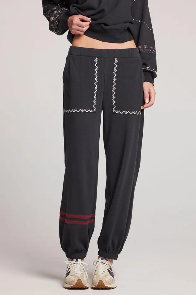 Womens Loungewear Chaser Brand Magnolia Licorice Jogger