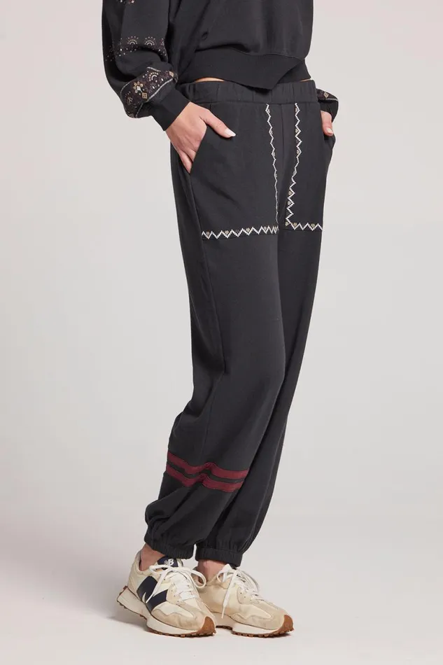 Womens Loungewear Chaser Brand Magnolia Licorice Jogger