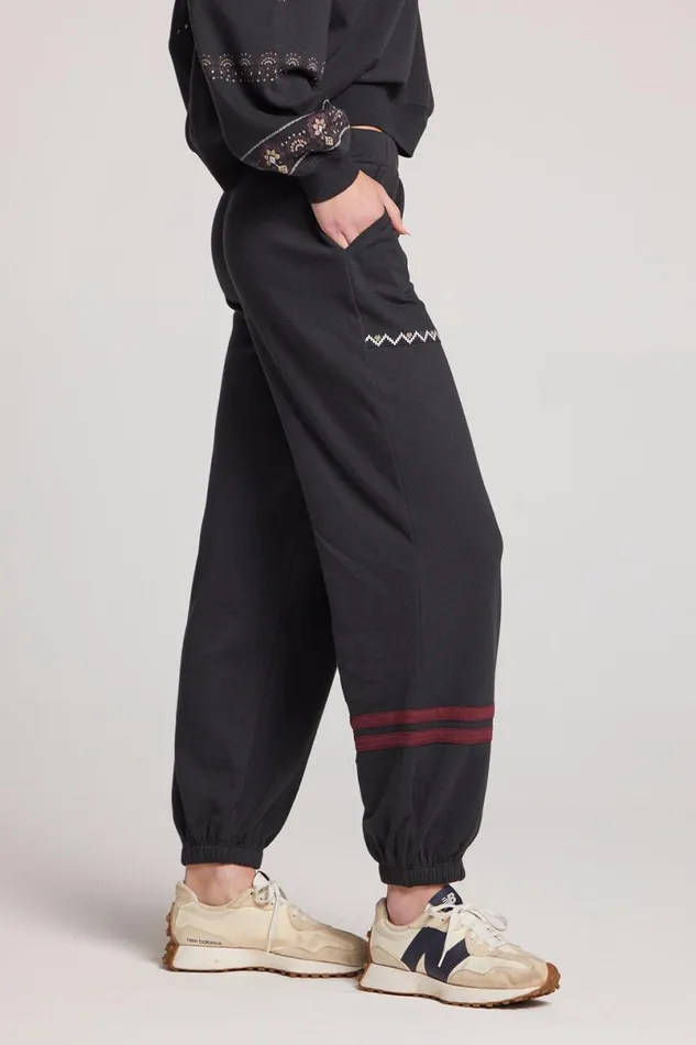 Womens Loungewear Chaser Brand Magnolia Licorice Jogger