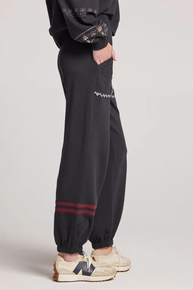 Womens Loungewear Chaser Brand Magnolia Licorice Jogger