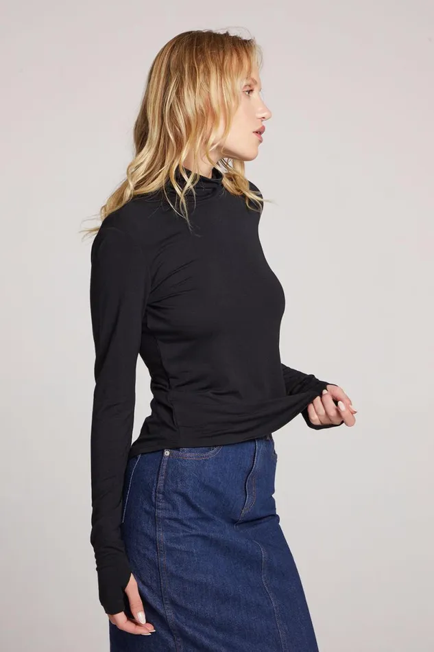 Womens Loungewear Chaser Brand Vicente Licorice Long Sleeve