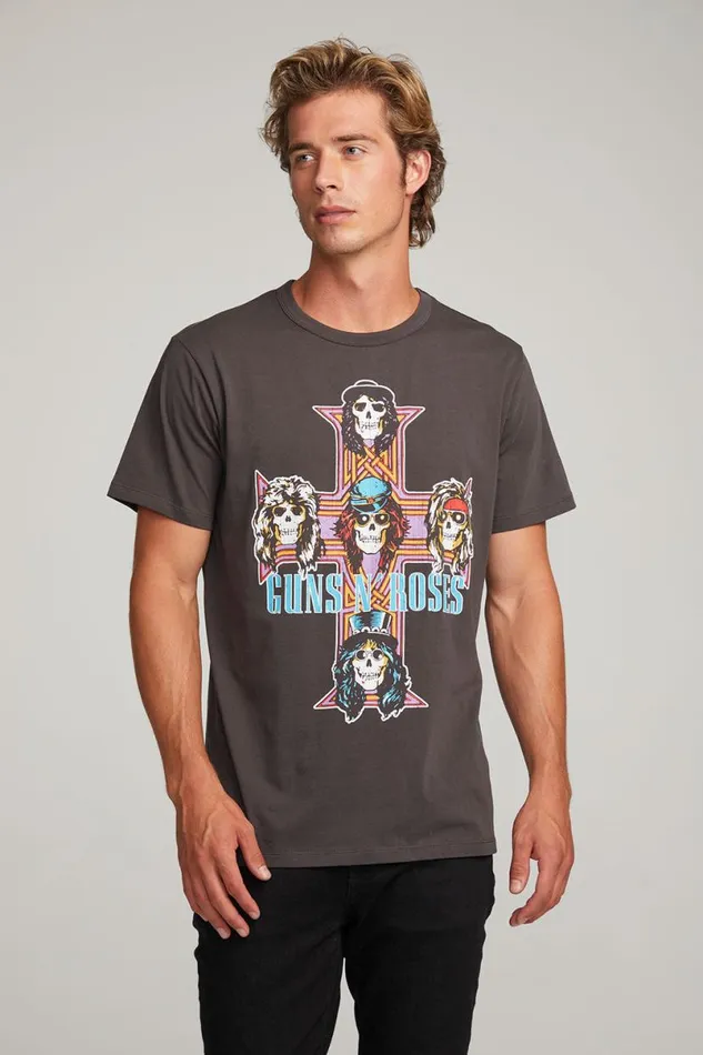 WomensMens Music Chaser Brand Guns 039n Roses Paradise City Mens Tee