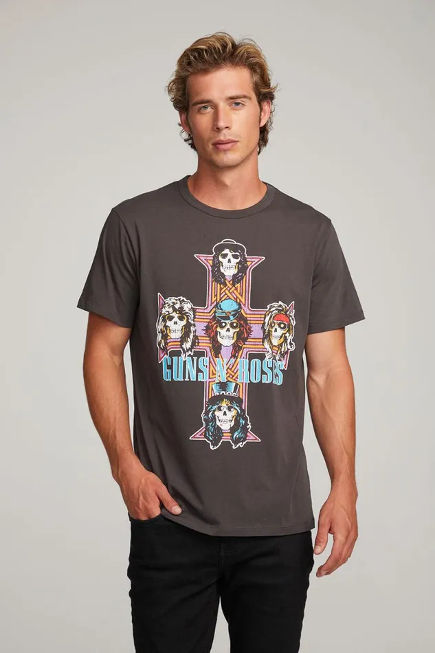 WomensMens Music Chaser Brand Guns 039n Roses Paradise City Mens Tee