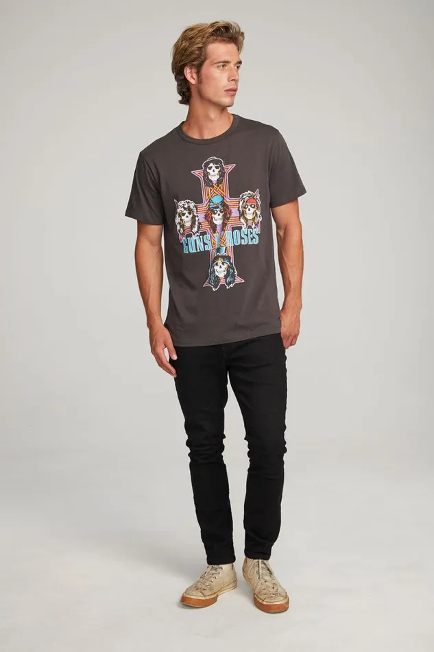 WomensMens Music Chaser Brand Guns 039n Roses Paradise City Mens Tee