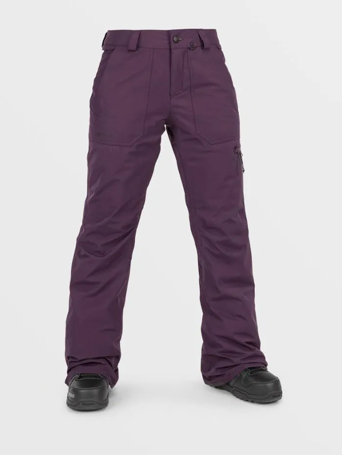 Womens Pants Volcom Knox Insulated GoreTex Pants 8211 Blackberry