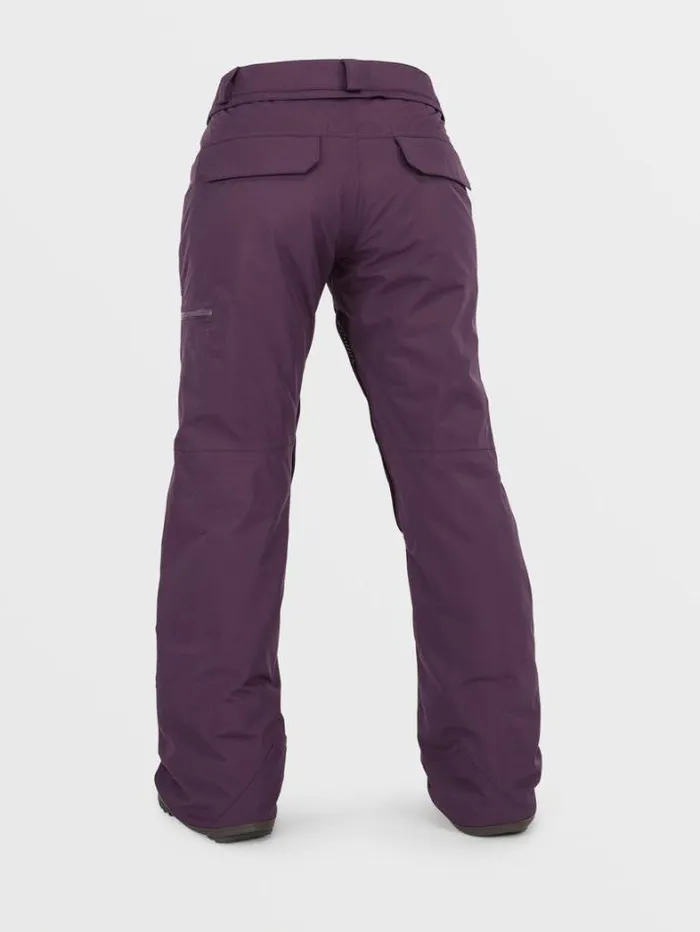 Womens Pants Volcom Knox Insulated GoreTex Pants 8211 Blackberry