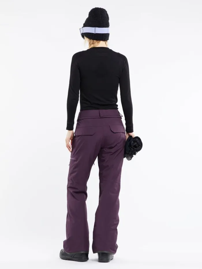Womens Pants Volcom Knox Insulated GoreTex Pants 8211 Blackberry