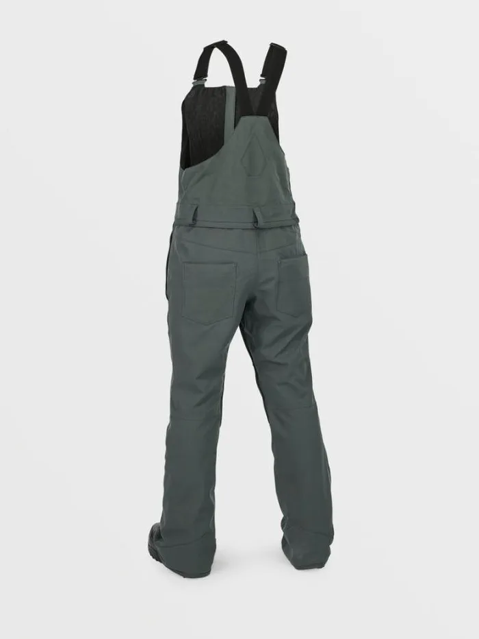 Womens Pants Volcom Swift Bib Overalls 8211 Eucalyptus