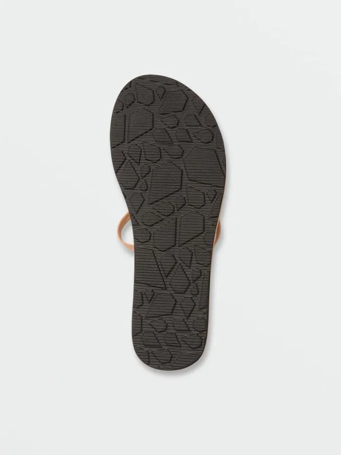 Womens Sandals Volcom New School II Sandals 8211 Natural
