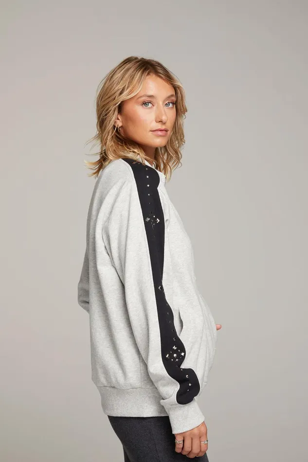 Womens Tops Chaser Brand Coconut Zip Up Jacket