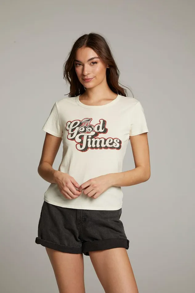 Womens Tops Chaser Brand Good Times Tee
