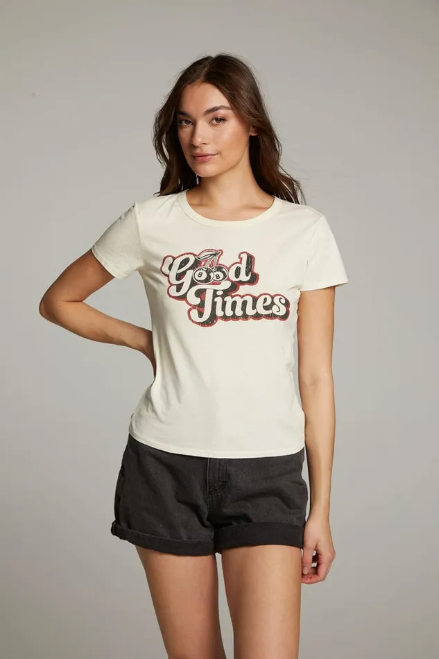 Womens Tops Chaser Brand Good Times Tee