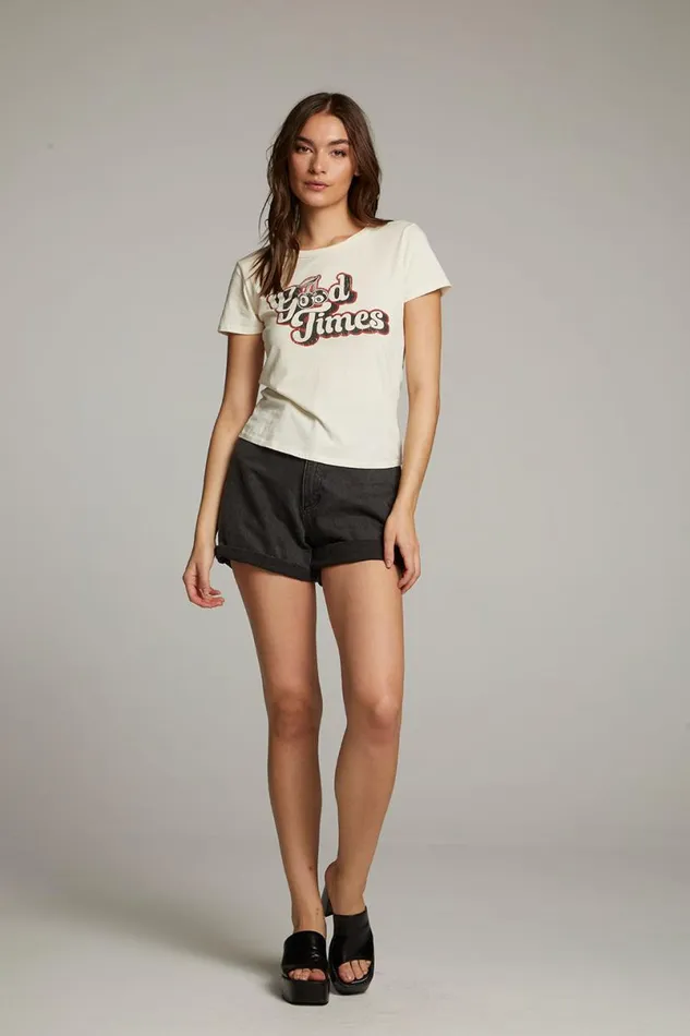 Womens Tops Chaser Brand Good Times Tee