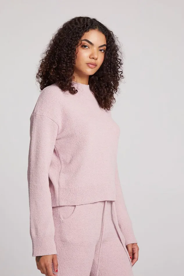 Womens Tops Chaser Brand Hanover Mauve Rose Pullover