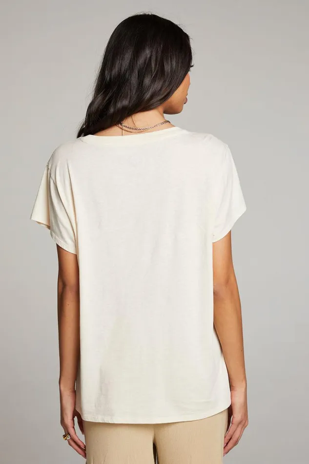 Womens Tops Chaser Brand Moon Mystic Stag Tee